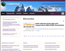 Tablet Screenshot of convesa.cl